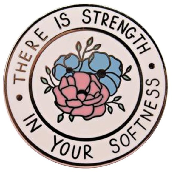 enamel pin Jewelry - ✨2/$12✨ There is Strength Enamel Pin